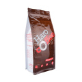 Wholesale 8oz 12oz 16oz Matte Black Flat Bottom Coffee Bag